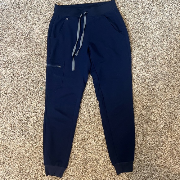 FIGS Navy Blue Scrub Pants - Picture 1 of 3